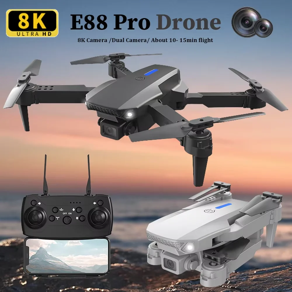 Eachine Drone E58 - 2025 E88 Professionele HD 4K RC