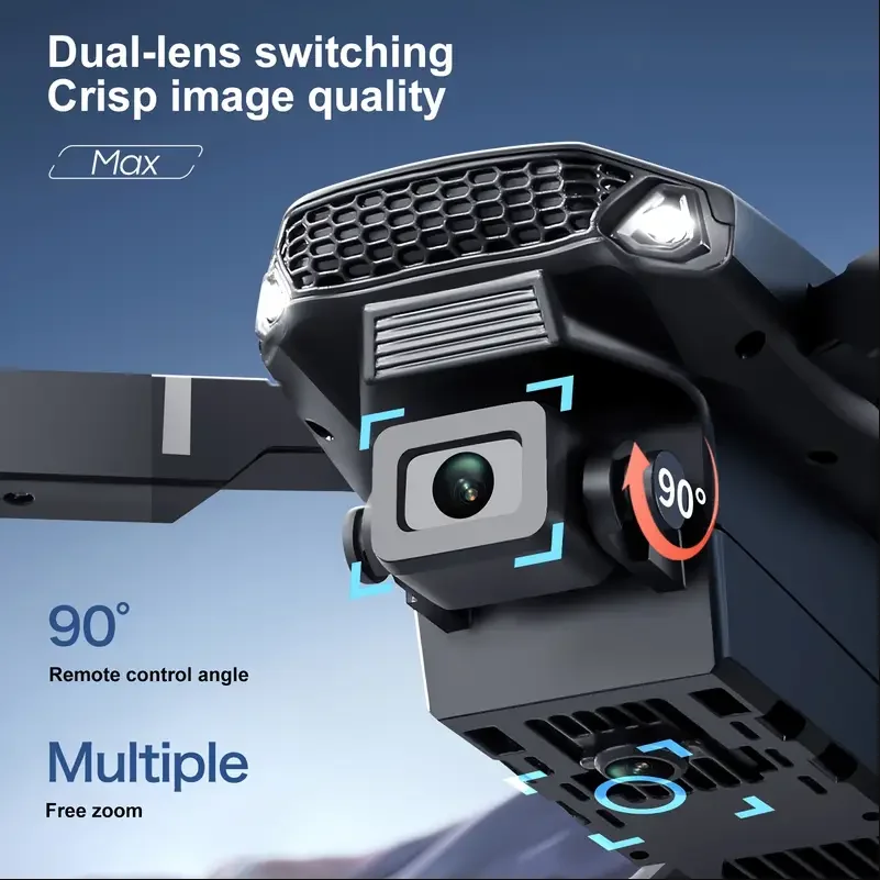 2025 E88 Drone HD dubbele came - Jjrc Drone X12 recensie en prijs
