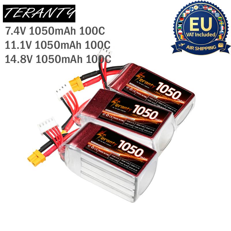 2PCS 1050mAh 2S 3S 4S RC Lipo  - Drone Battery 3S recensie en prijs