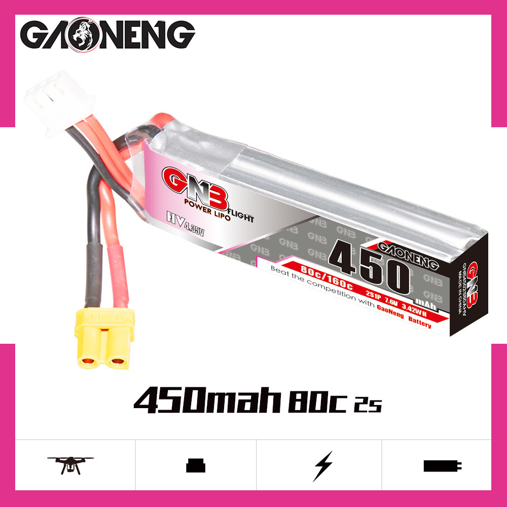 GNB LiPo Batterij HV 2S 7.6V 4 - Drone Battery 3S recensie en prijs