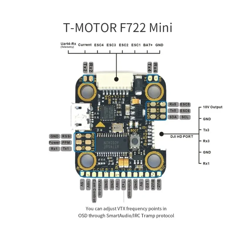 T-Motor MINI F7 FC & F45A ESC  - Betaflight Fc F7 recensie en prijs